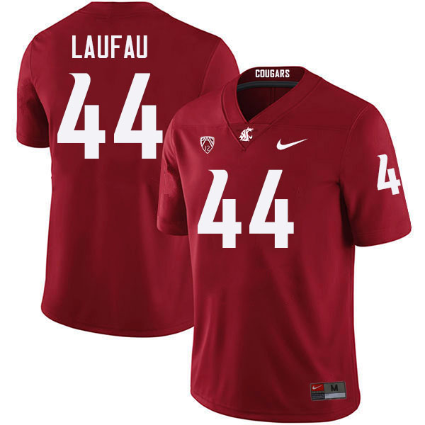 Khalil Laufau WSU Cougars Jersey.Washington State Cougars #44 Khalil Laufau Jersey Youth-Crimson